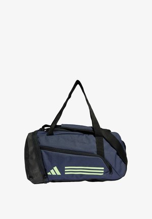 adidas Performance ESSENTIALS 3-STRIPES DUFFEL XSMALL - Valigia - shadow navy green spark