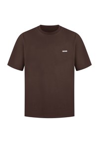 ILYAS - T-Shirt basic - braun