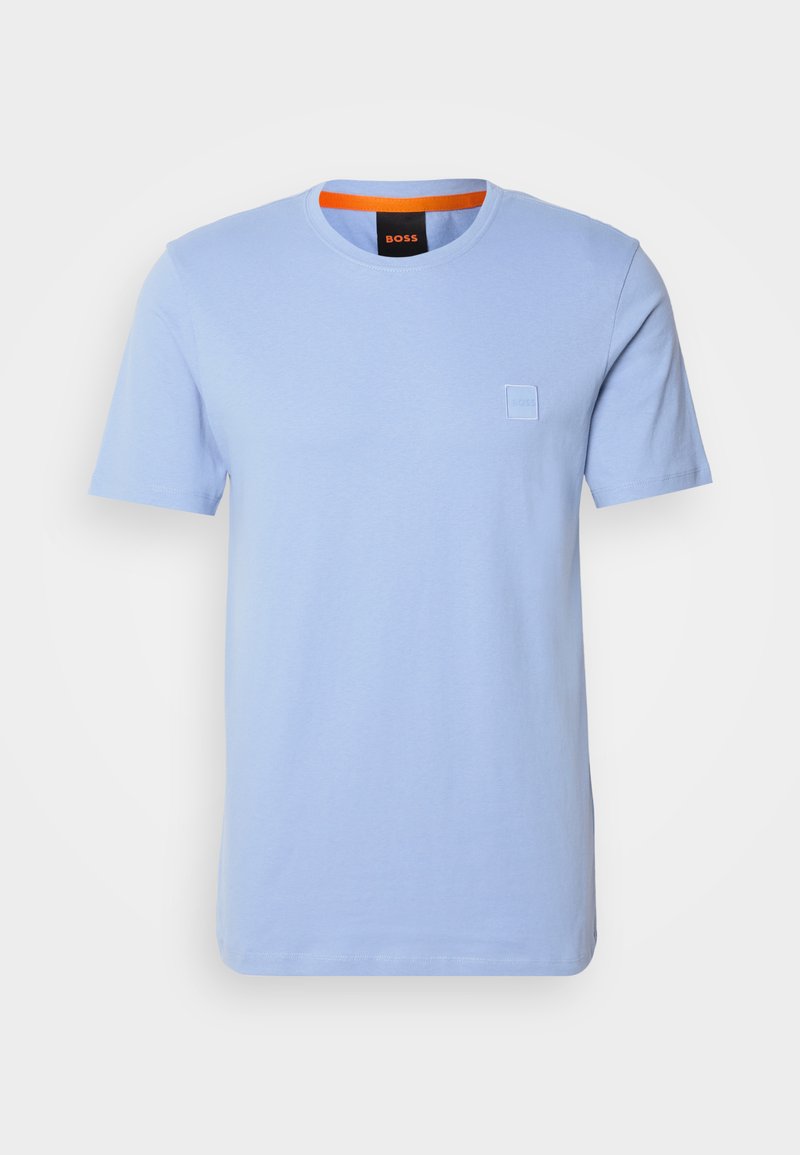 Boss T-shirt basic blauw Boss T-shirt basic blauw