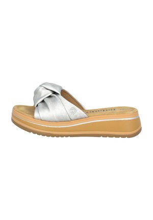 THERYX - Pantolette hoch - silber