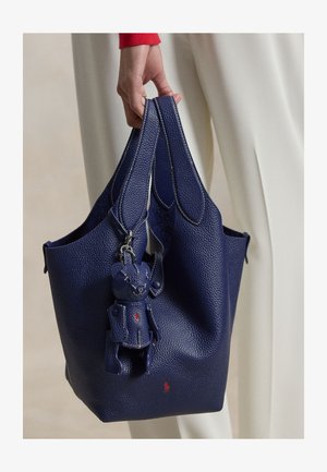 Polo Ralph Lauren, POLO PLAY LEATHER TOTE - Veľká kabelka - ink