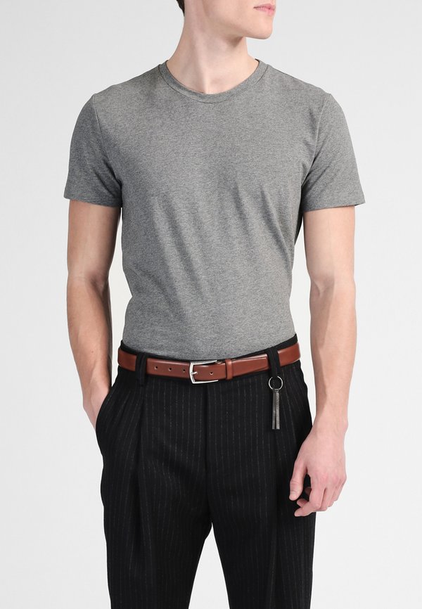 ASENBY - Belt - cognac2