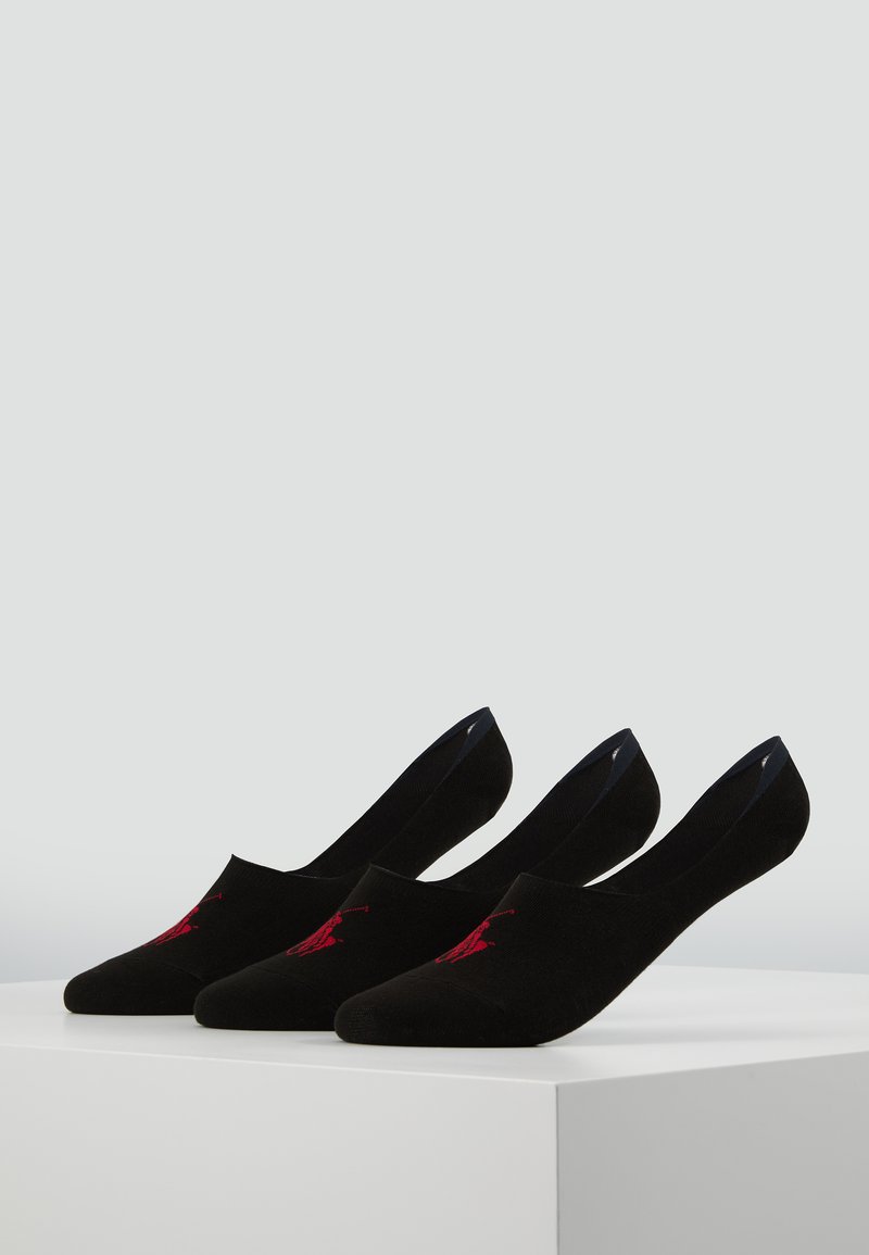 Polo Ralph Lauren - LINER 3 PACK - Calcetines tobilleros - black, Ampliar