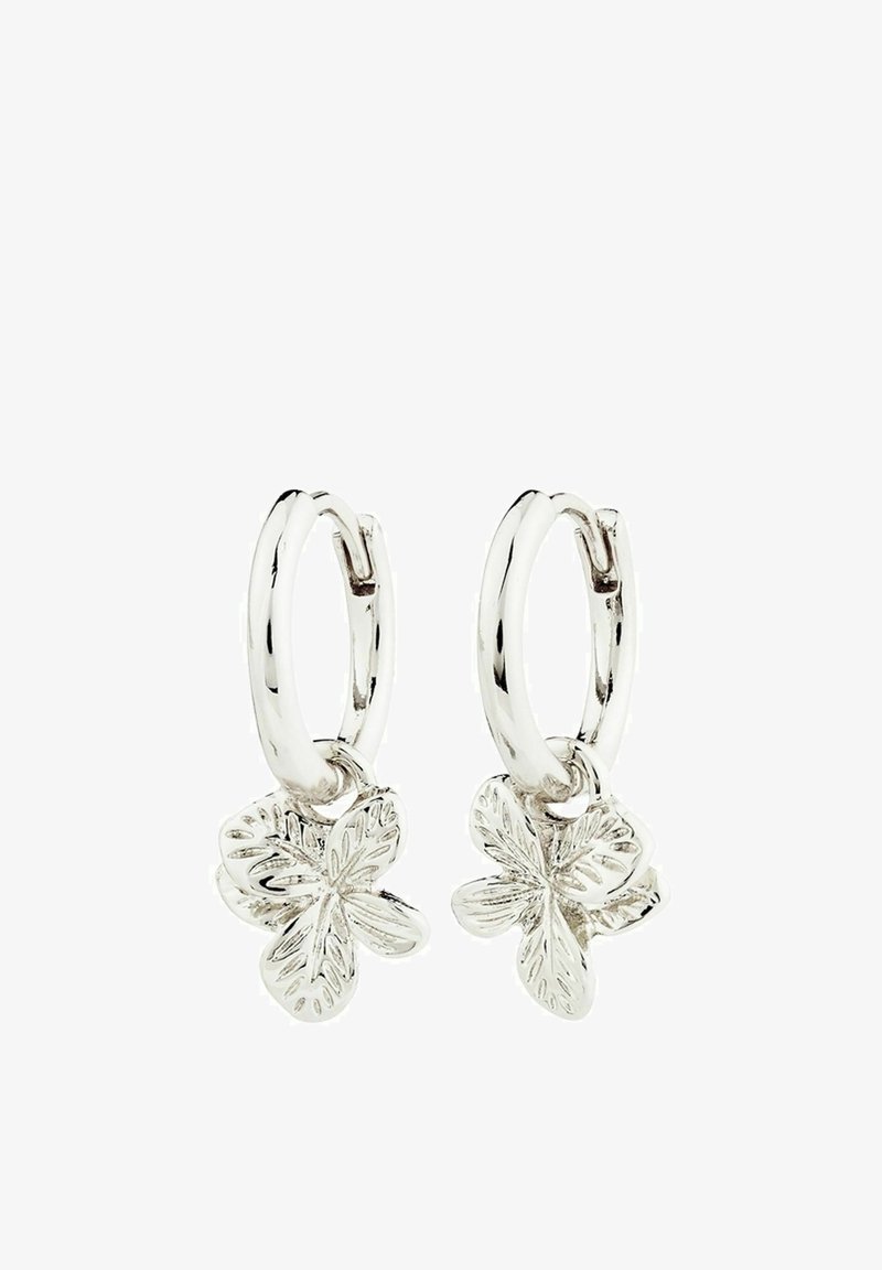 Pilgrim CHARMAINE HOOP Earrings silver plated/silver-coloured