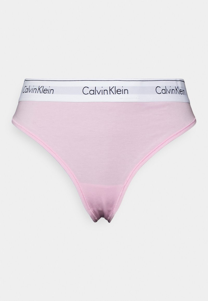 Calvin Klein Underwear THONG ICON COTTON MODAL - Tanga - pale orchid