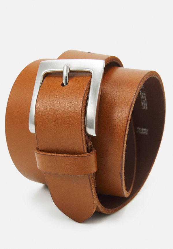 LEATHER - Belt - cognac3