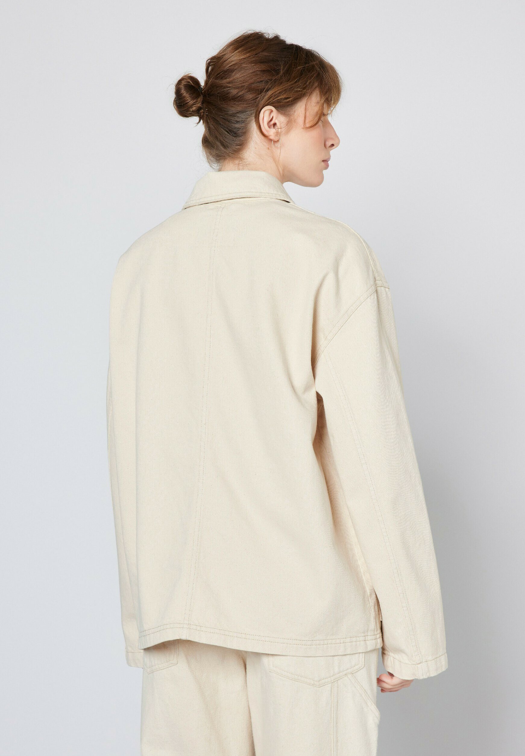 ジャケット・アウター Ameri vintage  OVER MIDI COAT Ameri（アメリ）の「BI COLOR OVER MIDI COAT（ピーコート