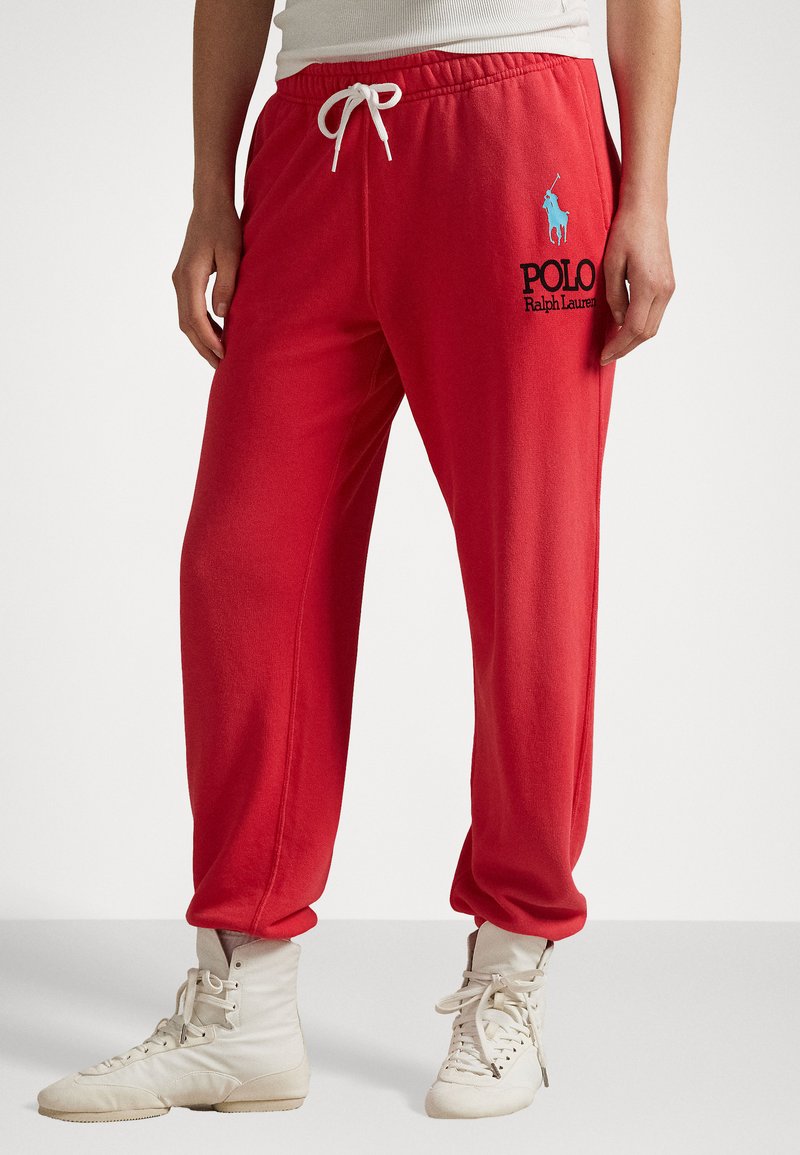 Polo Ralph Lauren BIG PONY FLEECE SWEATPANT - Treniņtērpa apakšdaļas - deep orangey red