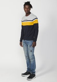 Koroshi Top s dlhým rukávom - navy