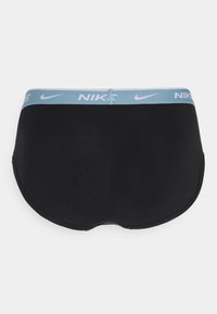 Nike Underwear BRIEF 3 PACK - Cuecas - black/wornblue/hibiscus obsidian