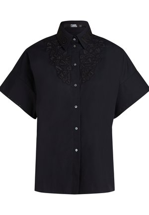 KARL LAGERFELD EMBROIDERED  - Overhemdblouse - black