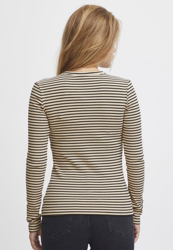 PZHAVANA - Long sleeved top - irish cream striped4