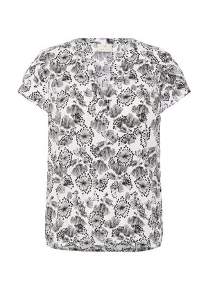 Kaffe, KAHALEY PRINTED  - Blouse - chalk w. black deep aop