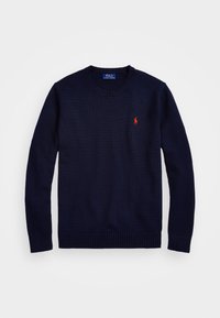 COTTON CREWNECK SWEATER - Jumper - hunter navy