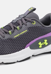 Under Armour DYNAMIC SELECT - Training shoe - castlerock/provence purple/high-vis yellow