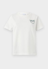 NAMBRONE LOGO BIRDS RICAMATO - T-shirts print - bianco
