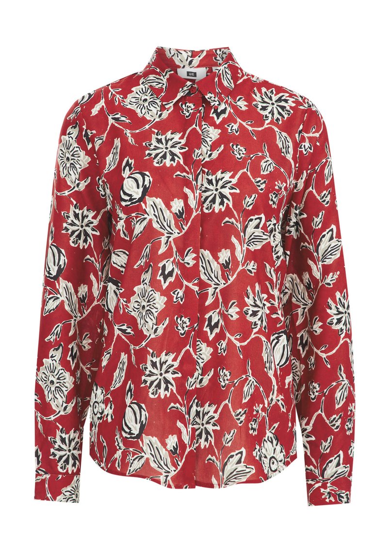 WE Fashion Overhemdblouse rood WE Fashion Overhemdblouse rood