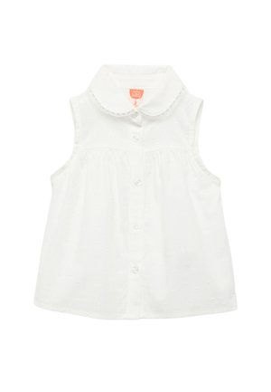 SLEEVELESS PEPLUM - Blusa - white