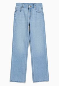 Bershka Relaxed fit jeans - light-blue denim