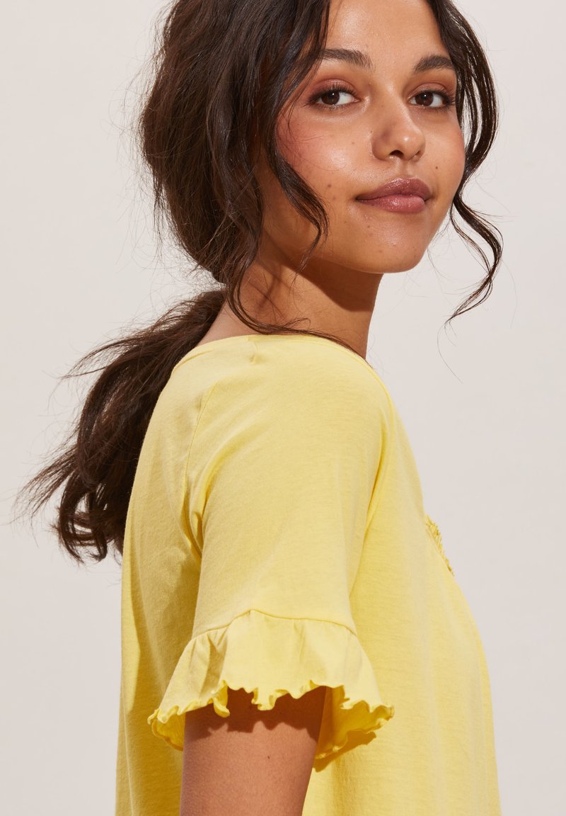 Damen T-Shirts | Odd Molly T-Shirt basic lucky yellow/hellgelb - LW41530 Damen T-Shirts | Odd Molly T-Shirt basic lucky yellow/hellgelb - LW41530