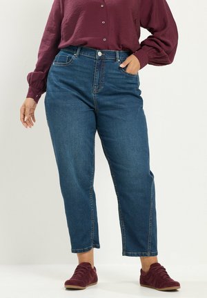 Yours Clothing, PLUS SIZE BARREL JEANS - Jeans Tapered Fit - indigo