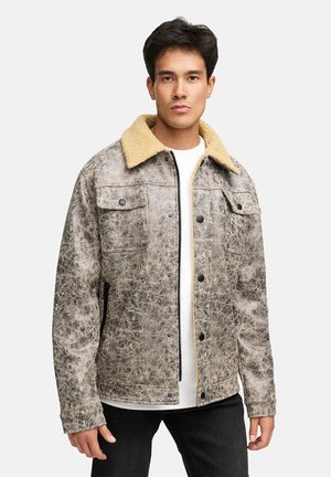 ÜBERGANGS VADOS - Kunstlederjacke - simply taupe