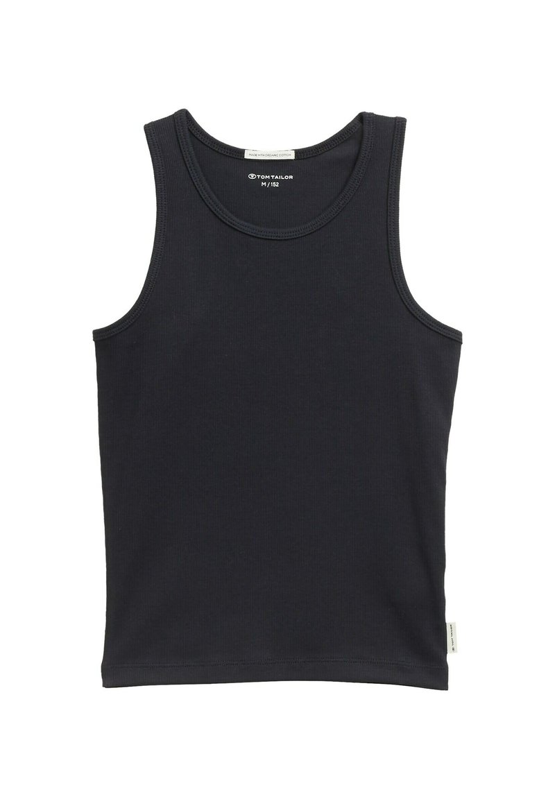 TOM TAILOR BASIC - Top - heavy black