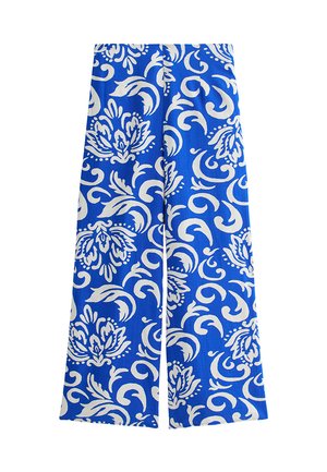New Look PRINT WIDE LEG  - Broek - blue pattern