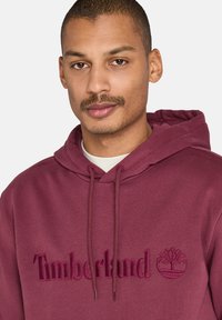 Timberland Jersey con capucha - burgundy