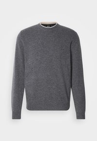 EBACIO - Strikkegenser - grau