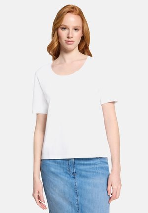 Betty Barclay, BETTY BARCLAY MIT STRUKTUR BASIC SHIRT - Basic T-shirt - weiß