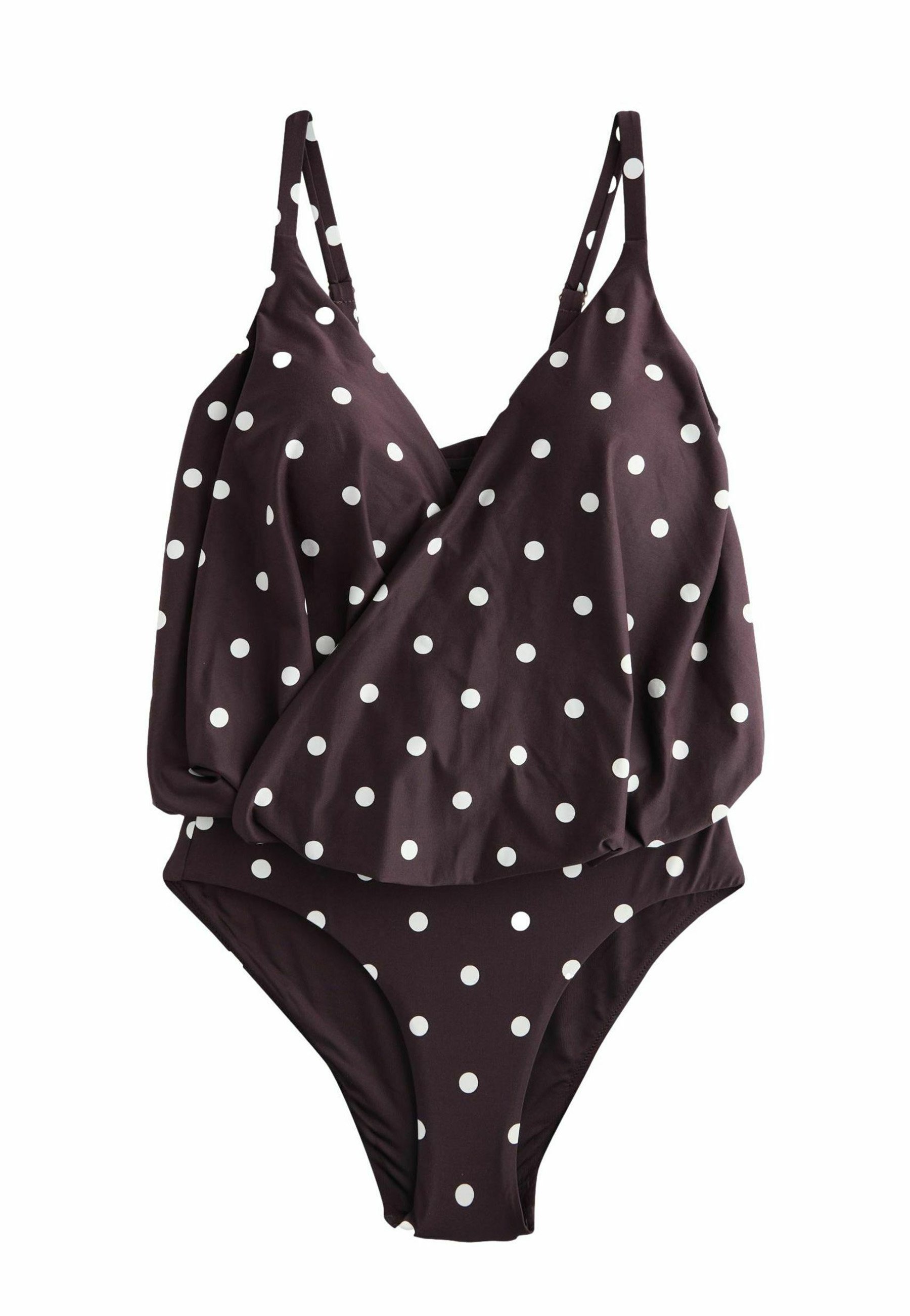 Maillot De Bain 2 Pièces à Pois - Bretelles Cachemire - Taille 2 - Neuf Sans étiquettes