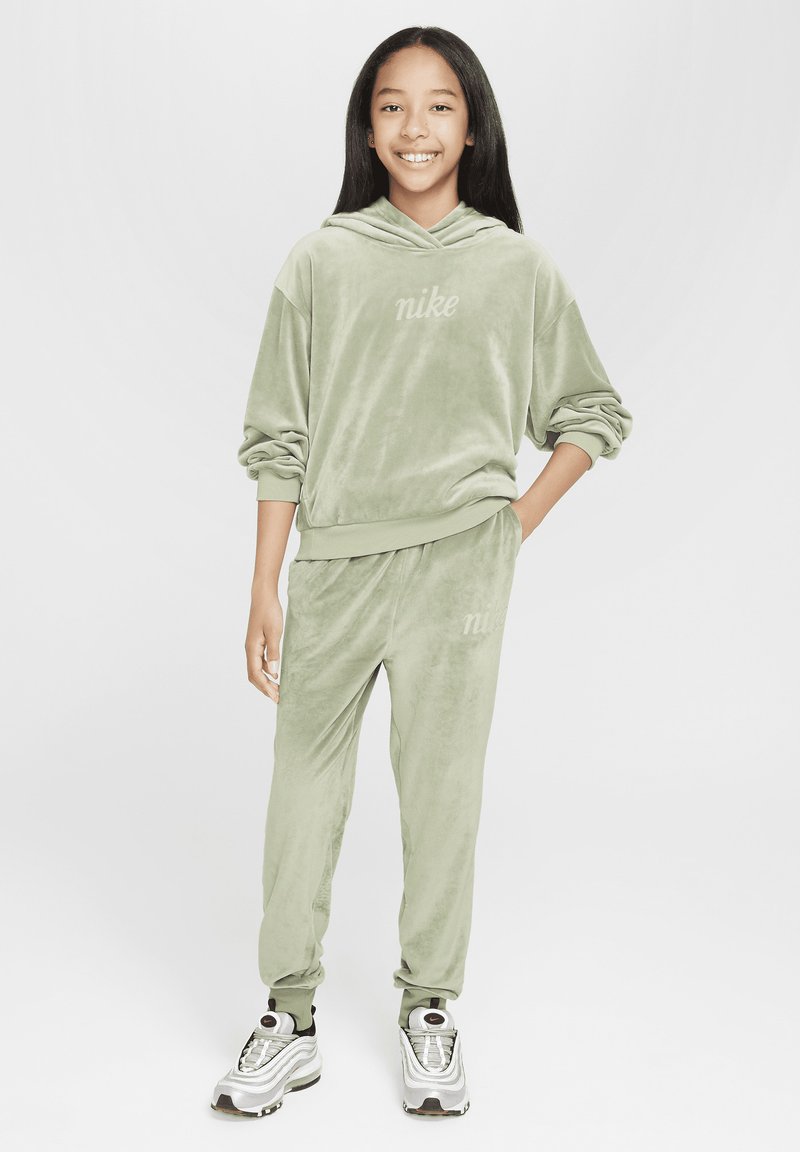 Nike Sportswear NSW PO COZY - Pulover s kapuco - oil green