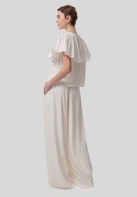 Leem FRILL CAPE  - Blouse - white