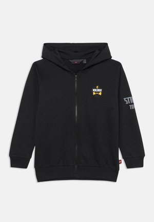 SCOUT HOODED - Zip-up sweatshirt - black