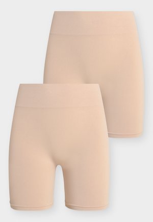 CARVICKY S-LESS MINI SHORTS 2-PACK ACC - Shapewear - rugby tan pack:2x rugby tan