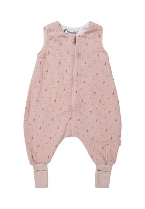 SCHLAFSACK MIT BEINEN 104/110 HANNI - Strampler - herz rosa
