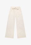 PLEATED TROUSER - Παντελόνι - natural