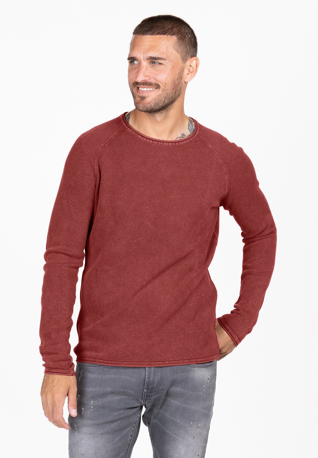 KEY LARGO Pull MST Thomas pour homme, Faded Moss (1541), XL KEY LARGO Pull MST Thomas pour homme, Faded Moss (1541), XL
