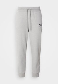 GANT SMALL GRAPHIC SWEATPANTS - Pantalon de survêtement - grey melange