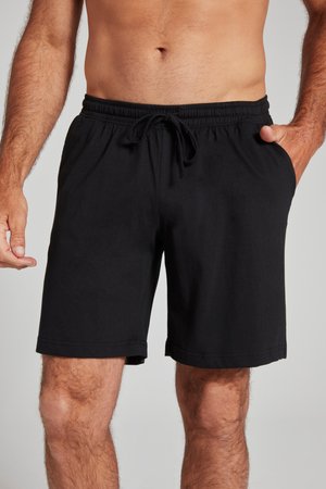 JP1880, PYJAMABROEK, SHORTS, ELASTISCHE BAND, T/M 8XL - Nachtwäsche Hose - black