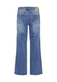 My Essential Wardrobe LOUIS HIGH WIDE - Straight leg jeans - medium blue wash