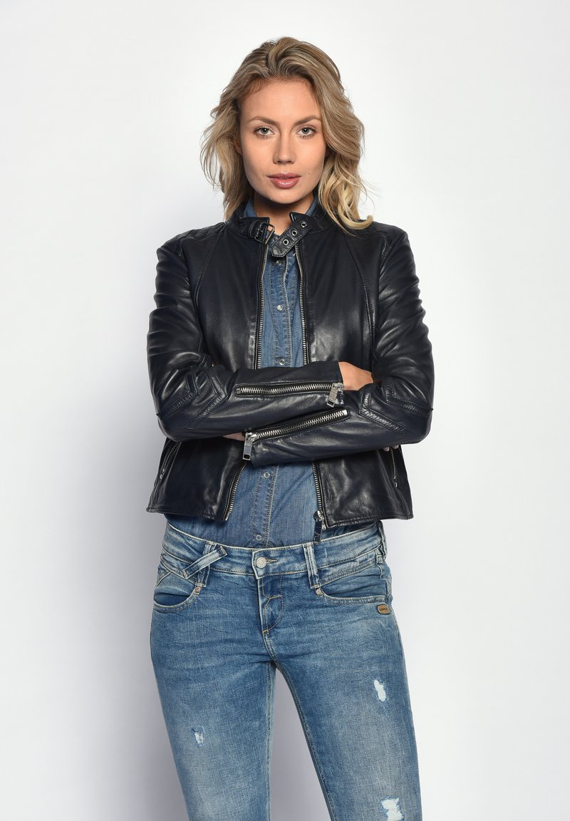 Maze LINDSAY - Skinnjacka - navy