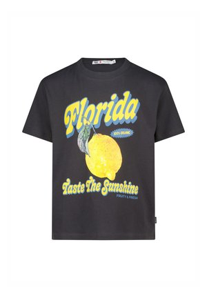 ELISSA - T-shirt print - anthra