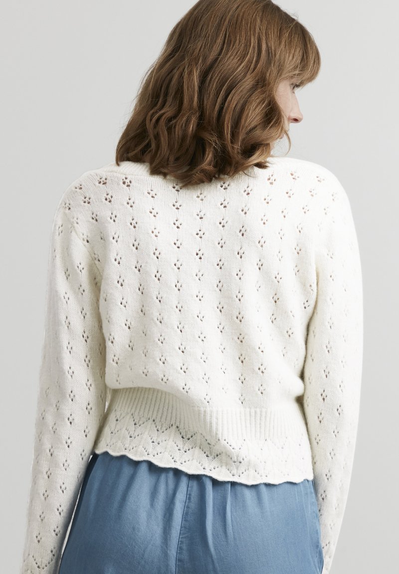 Damen Strickjacken | Atelier Rêve IRHILDE CA Strickjacke cloud dancer/weiß - YU77427 Damen Strickjacken | Atelier Rêve IRHILDE CA Strickjacke cloud dancer/weiß - YU77427