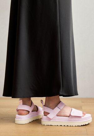 GOLDENSTAR - Platform sandals - lilac