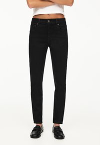 PULL&BEAR - Jean droit - black Image miniature 1