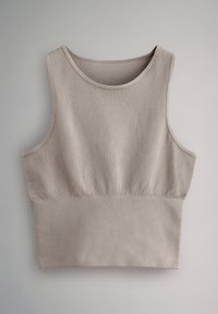 THE SET 2 PACK SEAMLESS RIBBED - REGULAR FIT - Top - brown nude