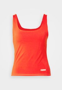 SQUARED TANK - Viršus - flame scarlet
