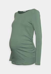 Anna Field MAMA 3 PACK - Camisola de manga comprida - white/light blue /green